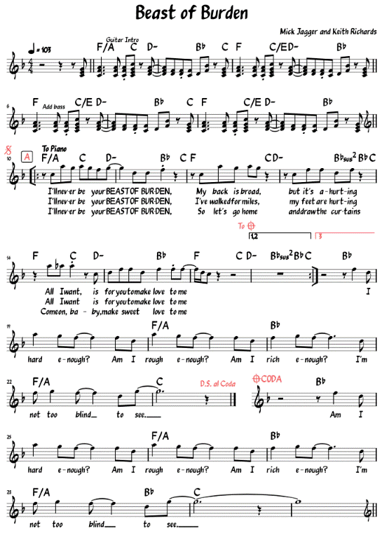 Sheet Music
